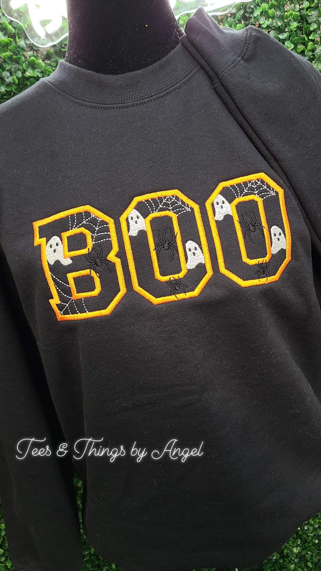 Boo 👻 Embroidered Sweatshirt