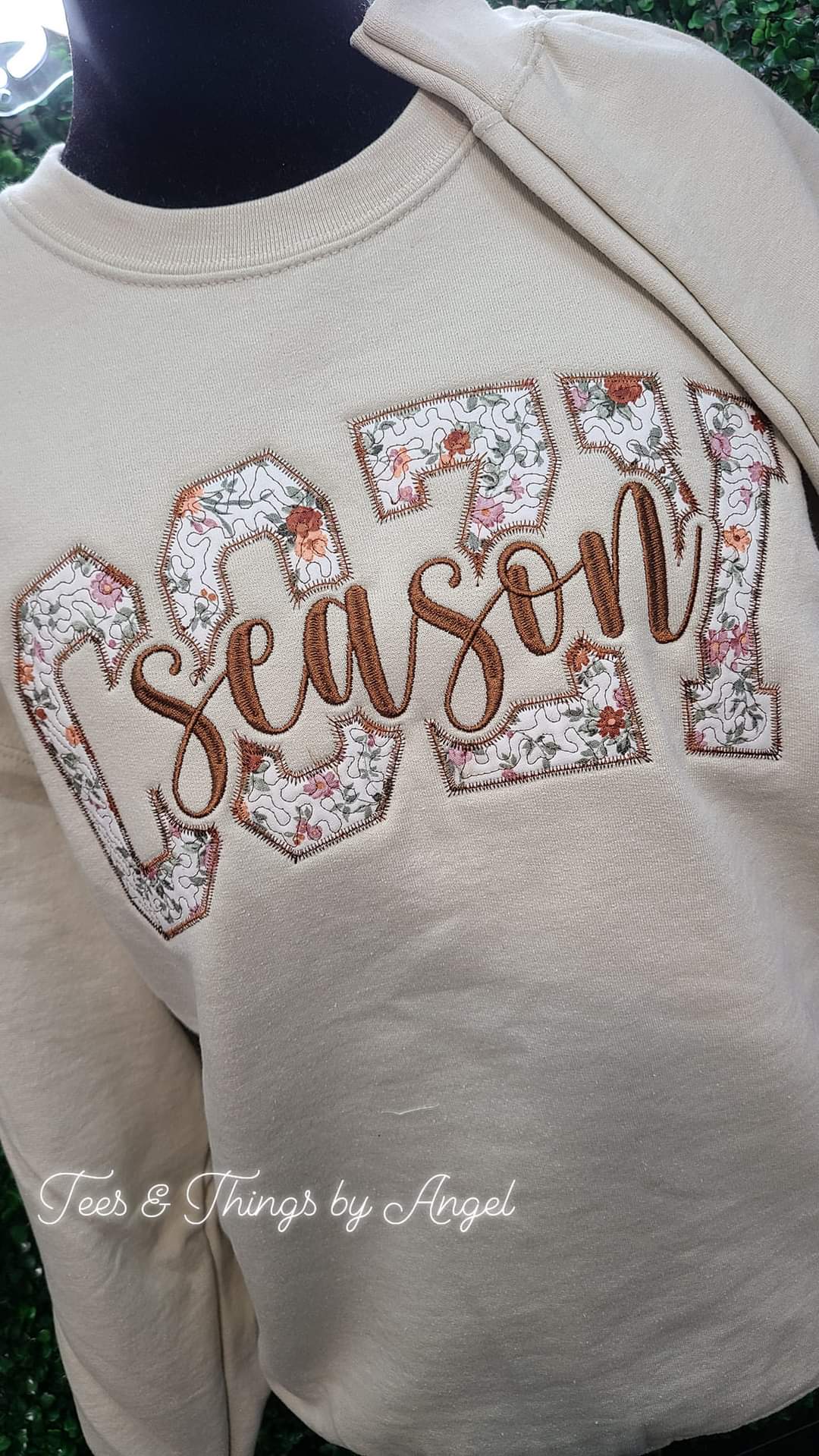 Cozy Season embroidered sweatshirt