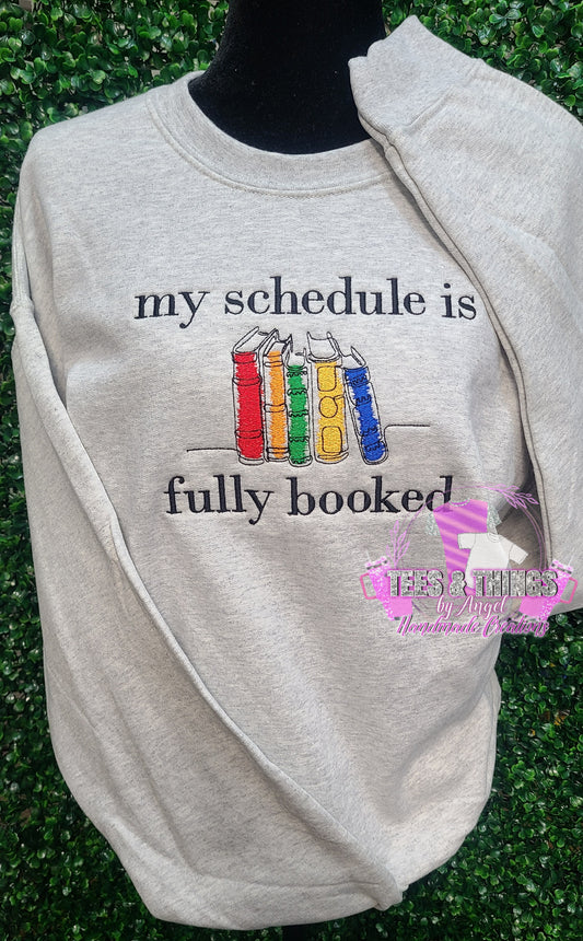My schedule is fully Booked 📖