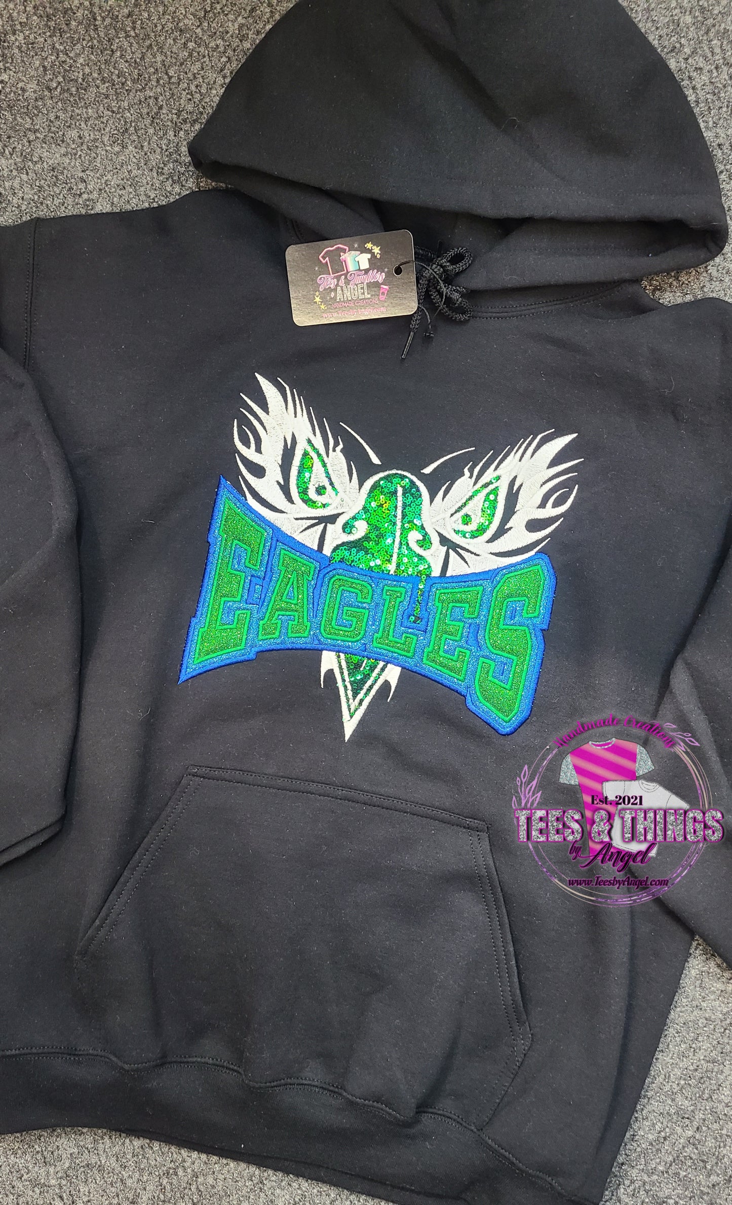 Eagles embroidered sweatshirt 💙💚