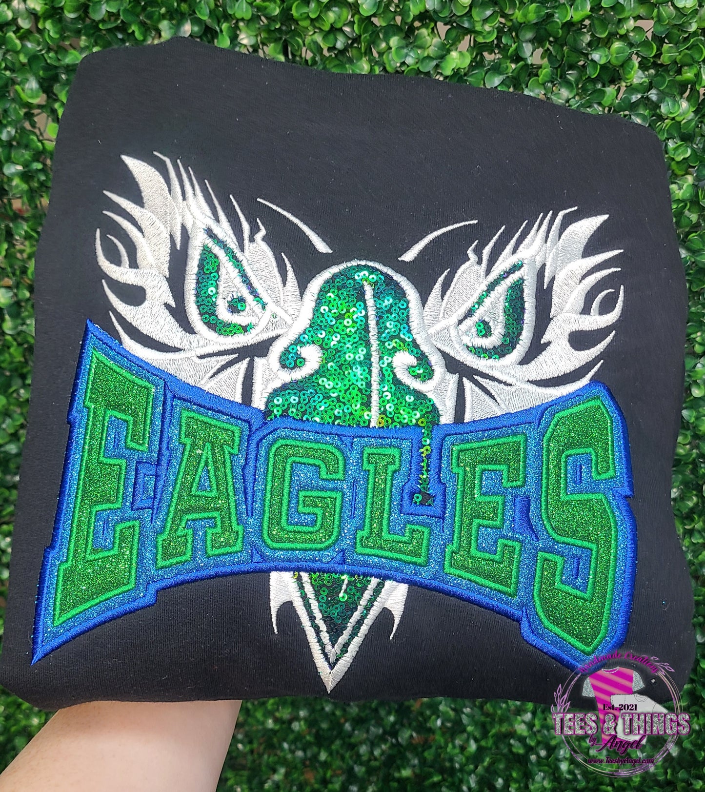 Eagles embroidered sweatshirt 💙💚