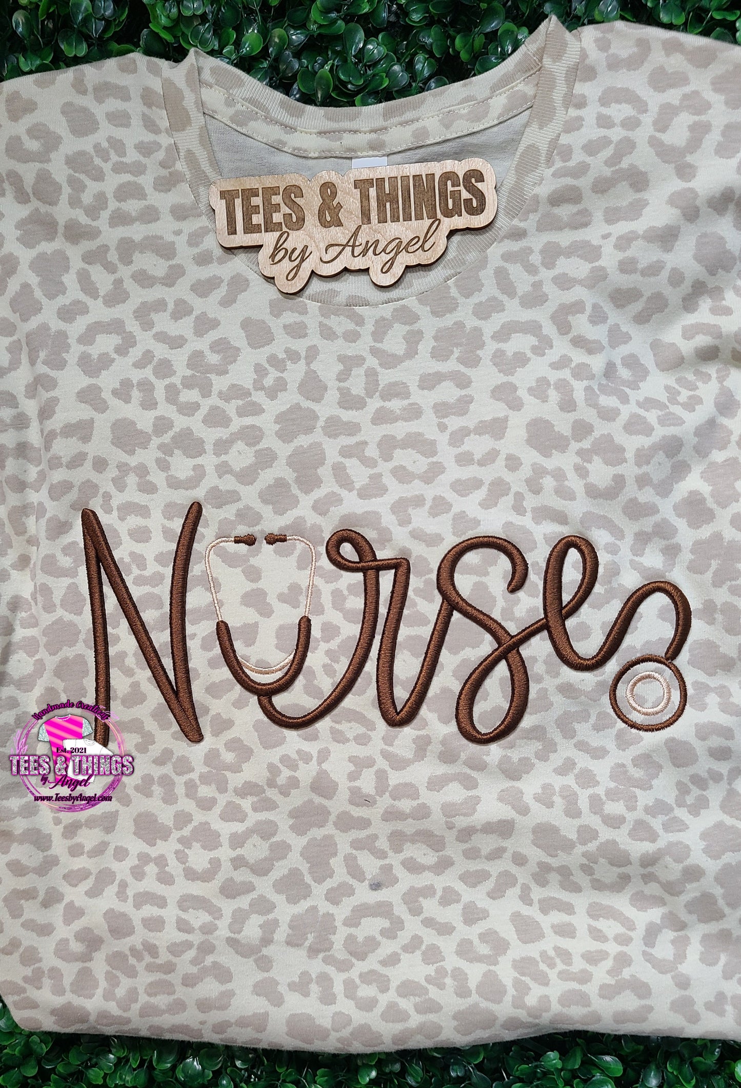 Nurse 3D embroidered Teeshirt!