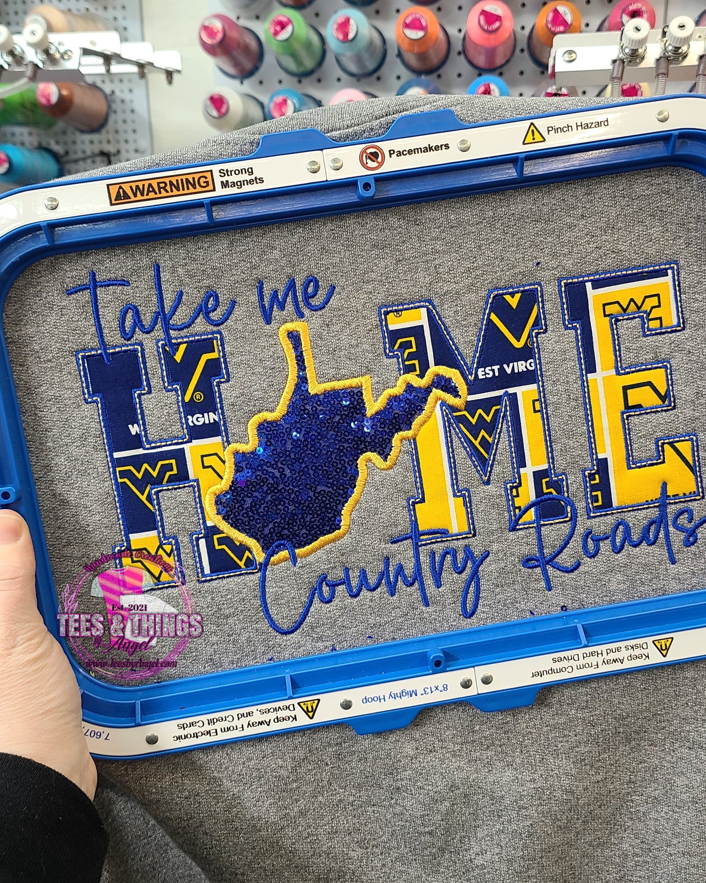 Take me HOME County Roads... West Virginia 💙💛