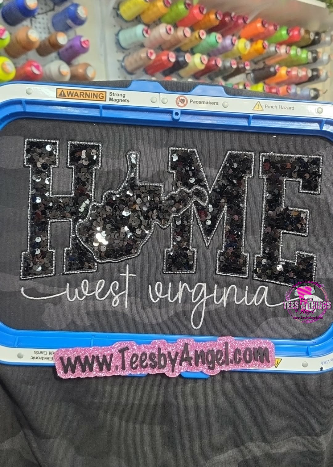HOME WV Black Sequins Sweatshirt! 🖤