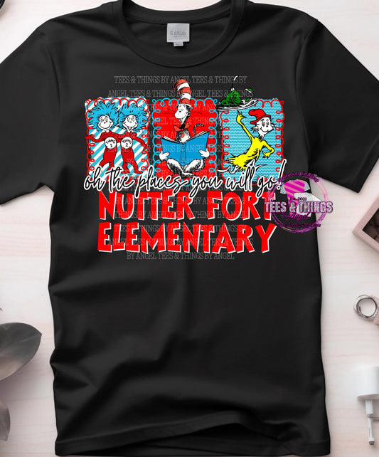School specific Dr. Seuss teeshirt!