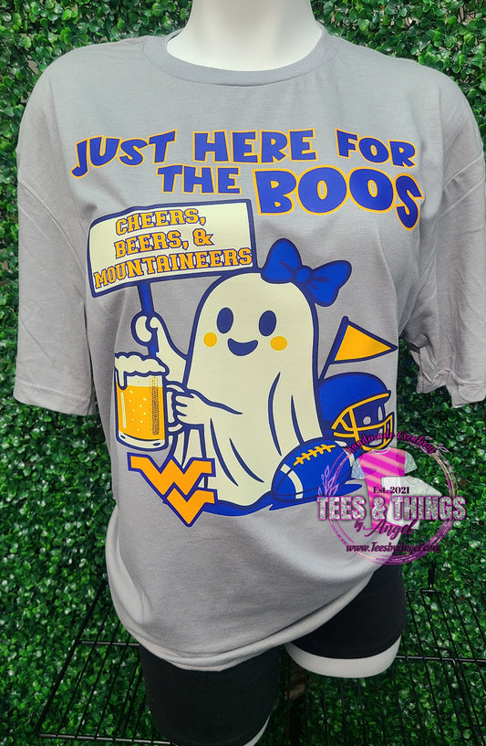 Mountaineer 💙💛 Boos Ghosty!