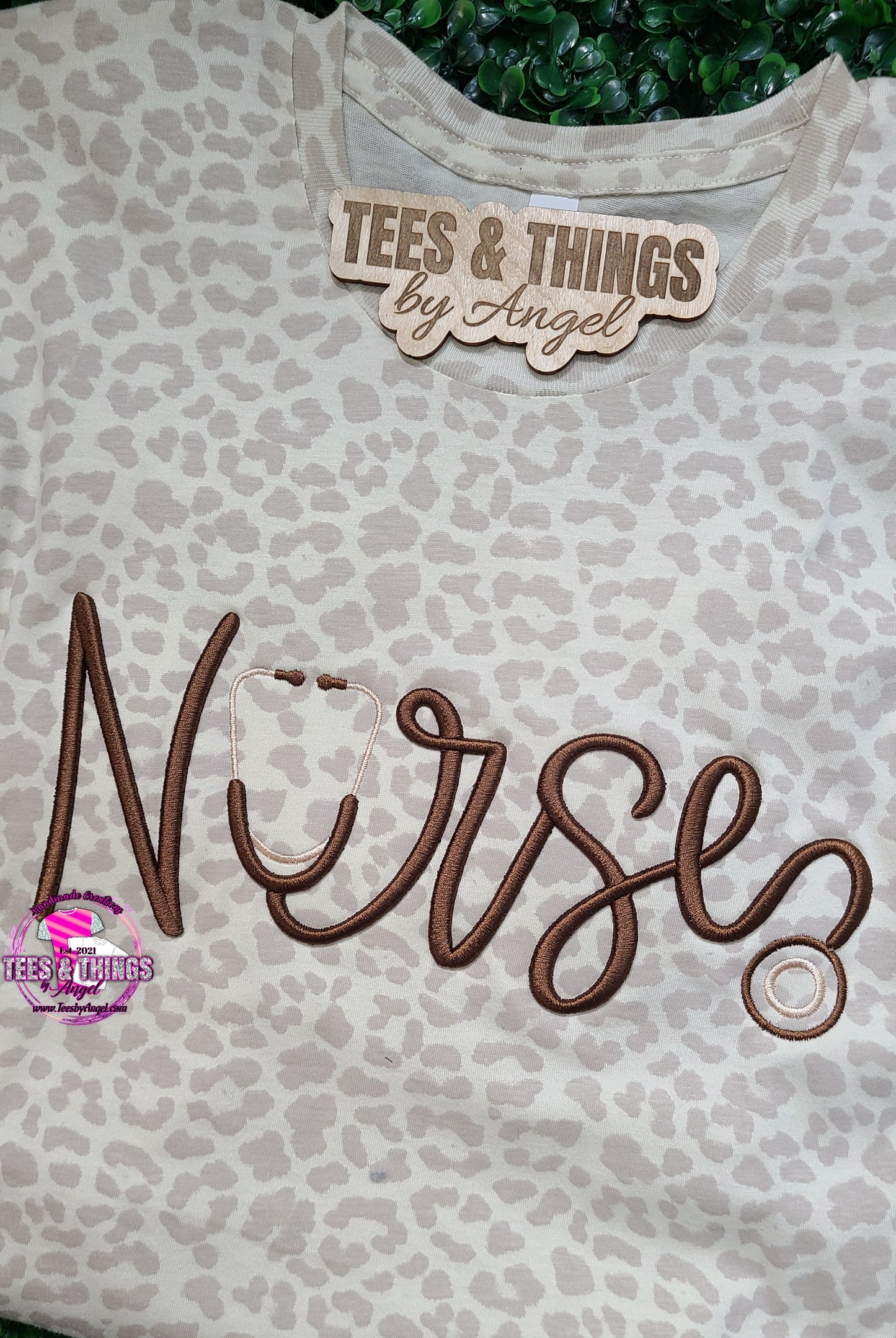 Nurse 3D embroidered Teeshirt!