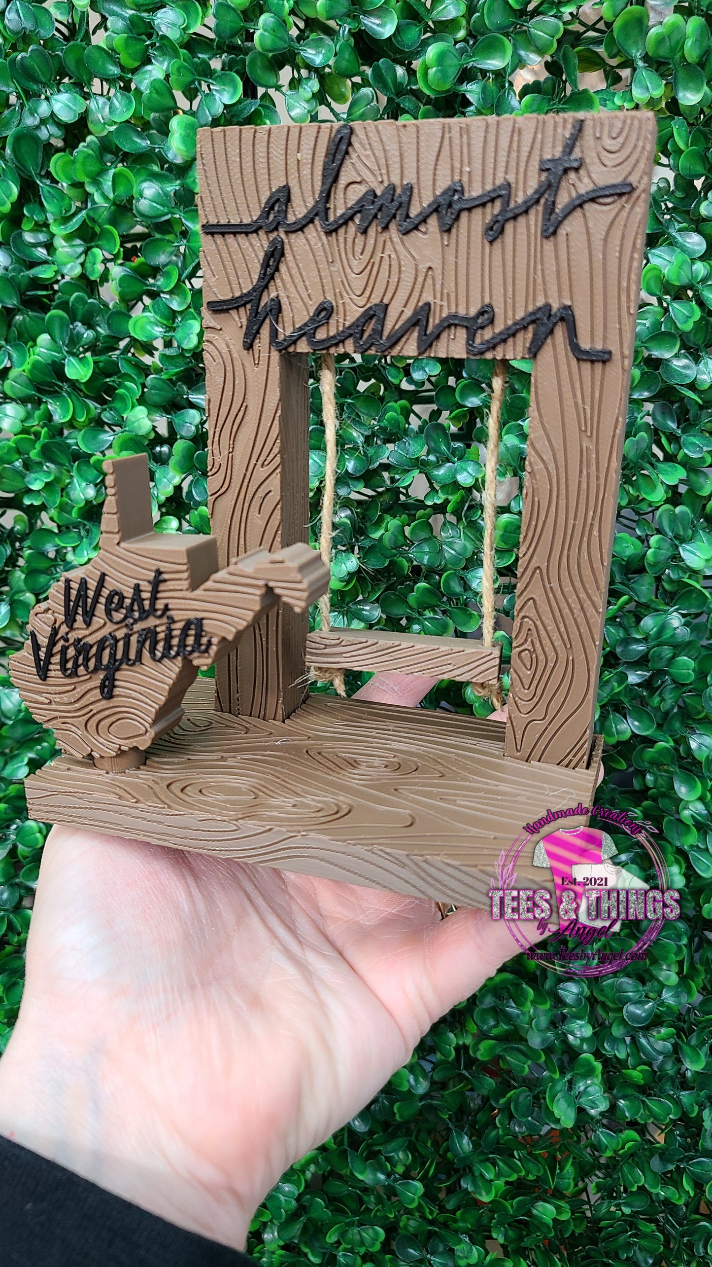 3D Printed WV inspired Swing.