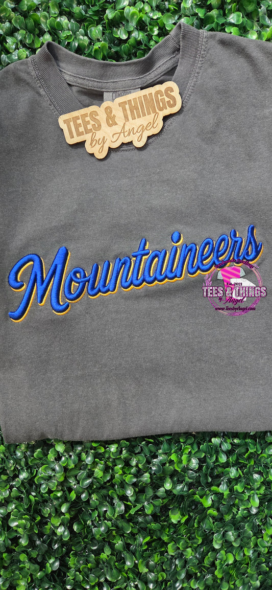 Mountaineers 3D Embroidery