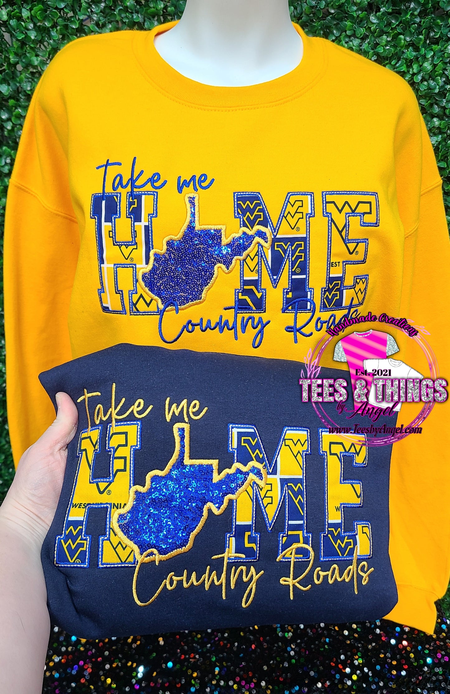 Take me HOME County Roads... West Virginia 💙💛