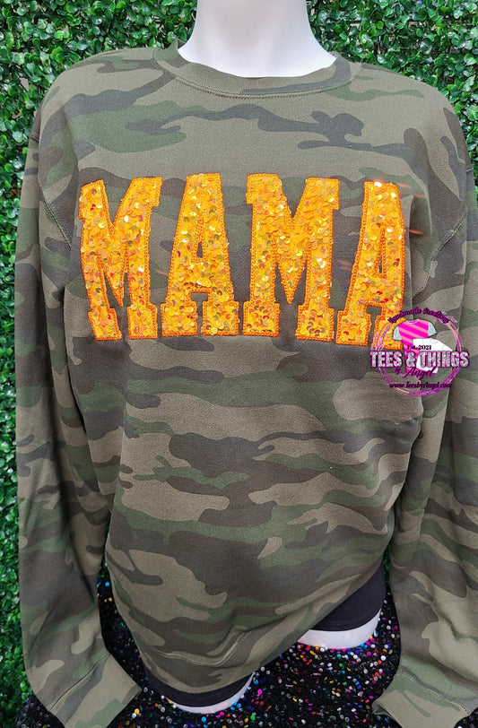 Camo Mama sweatshirt! 🧡
