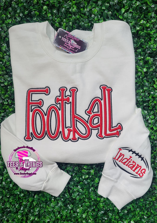 Football 🏈 3D embroidered!