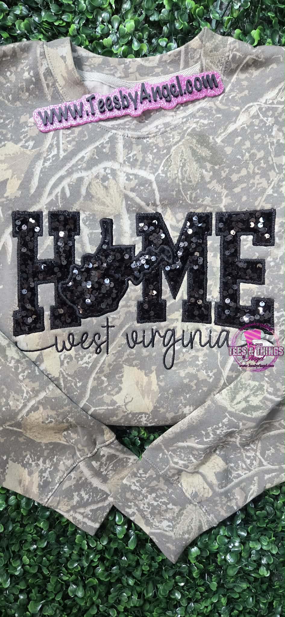 HOME WV Black Sequins Sweatshirt! 🖤