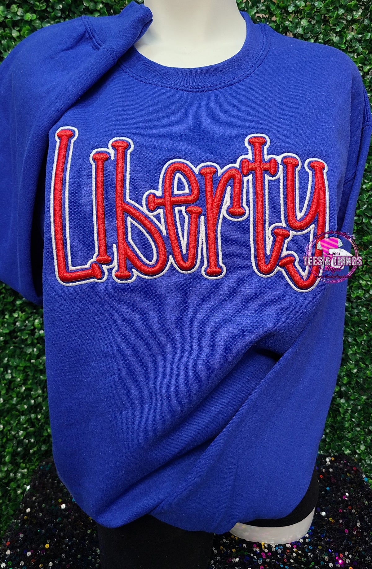 Liberty MMS 3D embroidered sweatshirt!