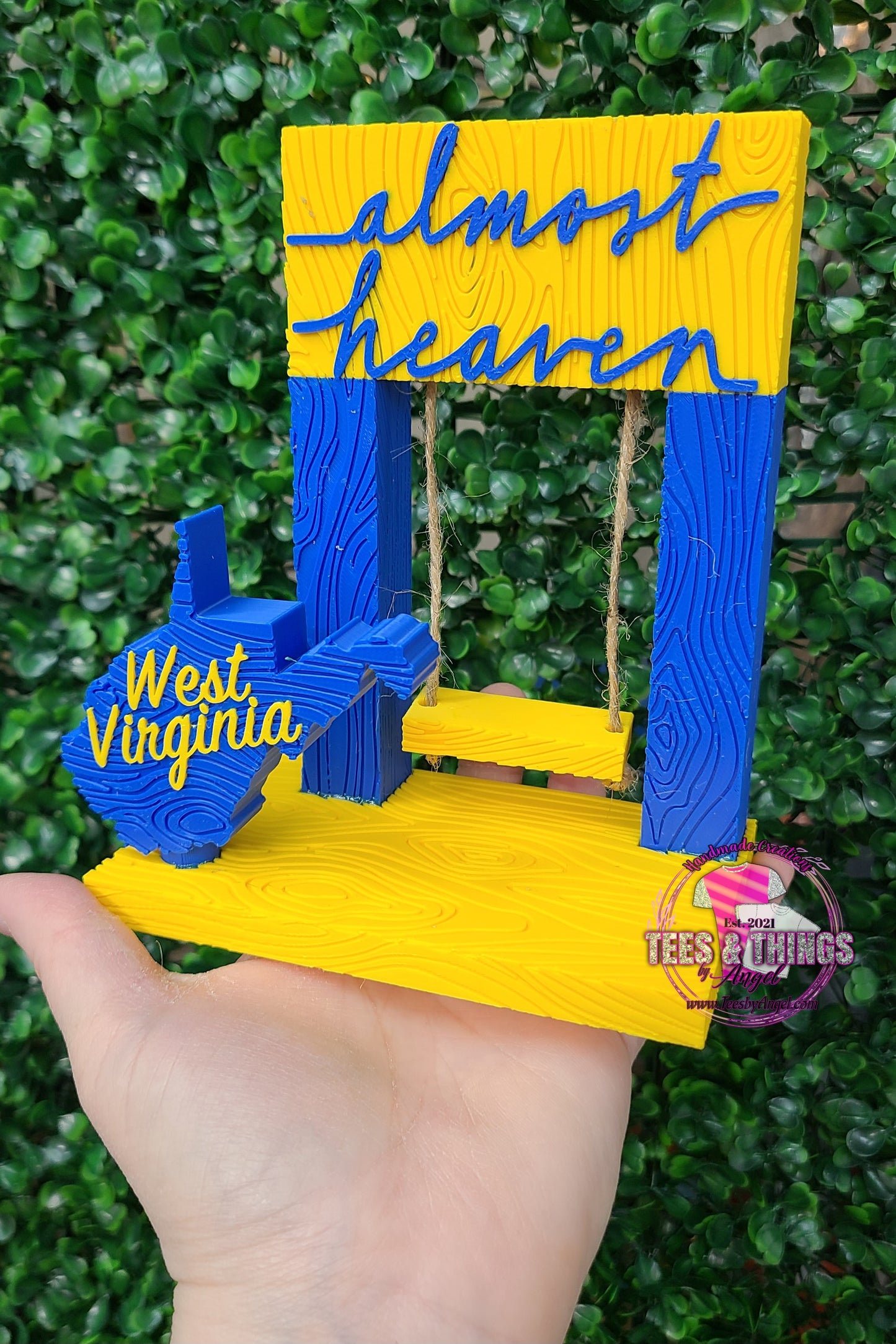 3D Printed WV inspired Swing.