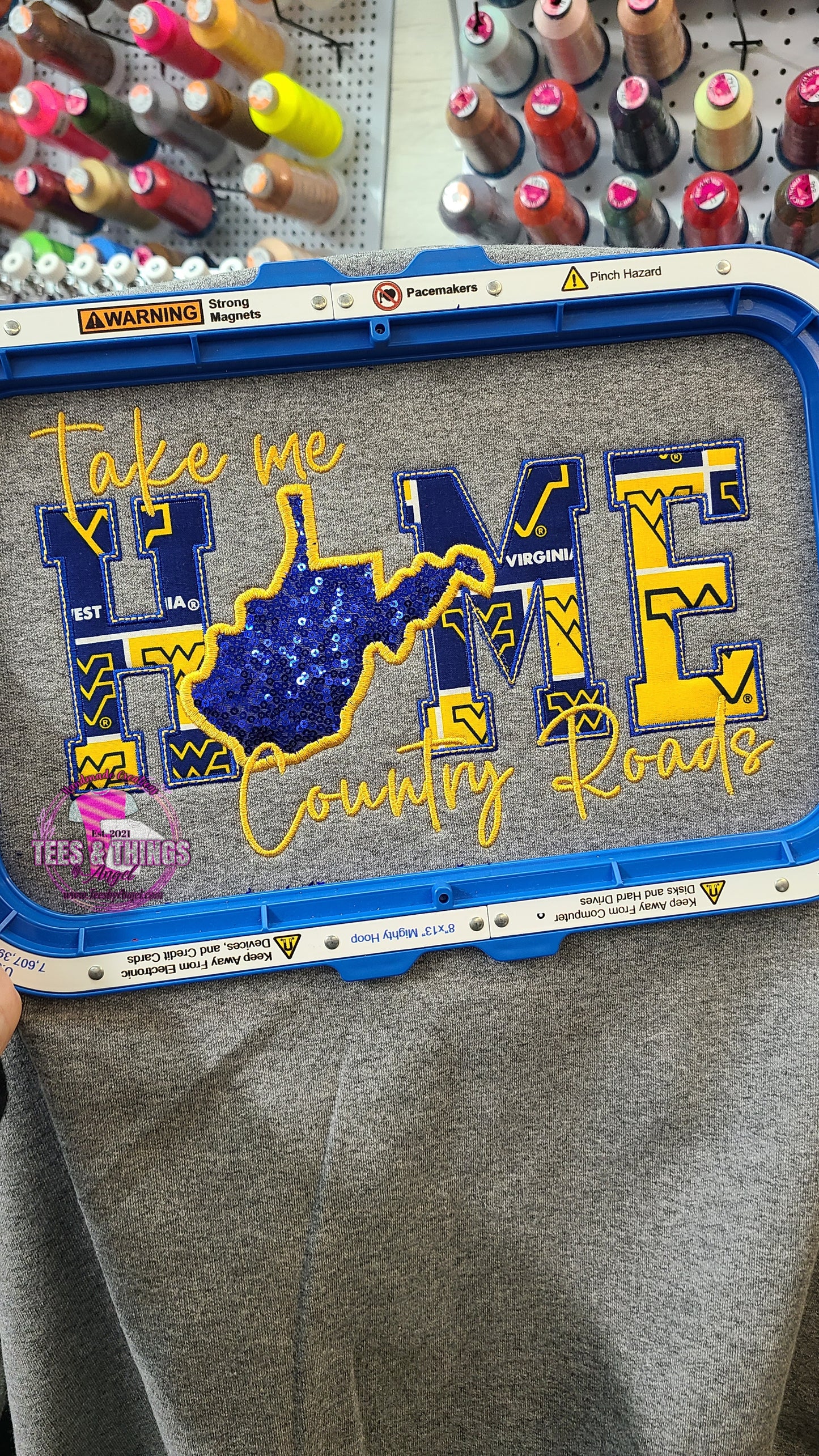 Take me HOME County Roads... West Virginia 💙💛