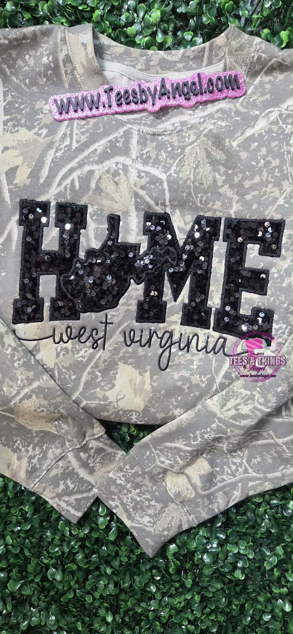 HOME WV Black Sequins Sweatshirt! 🖤