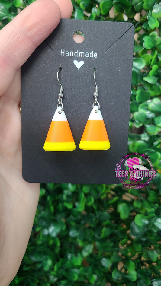 Candy Corn Earrings 🧡💛